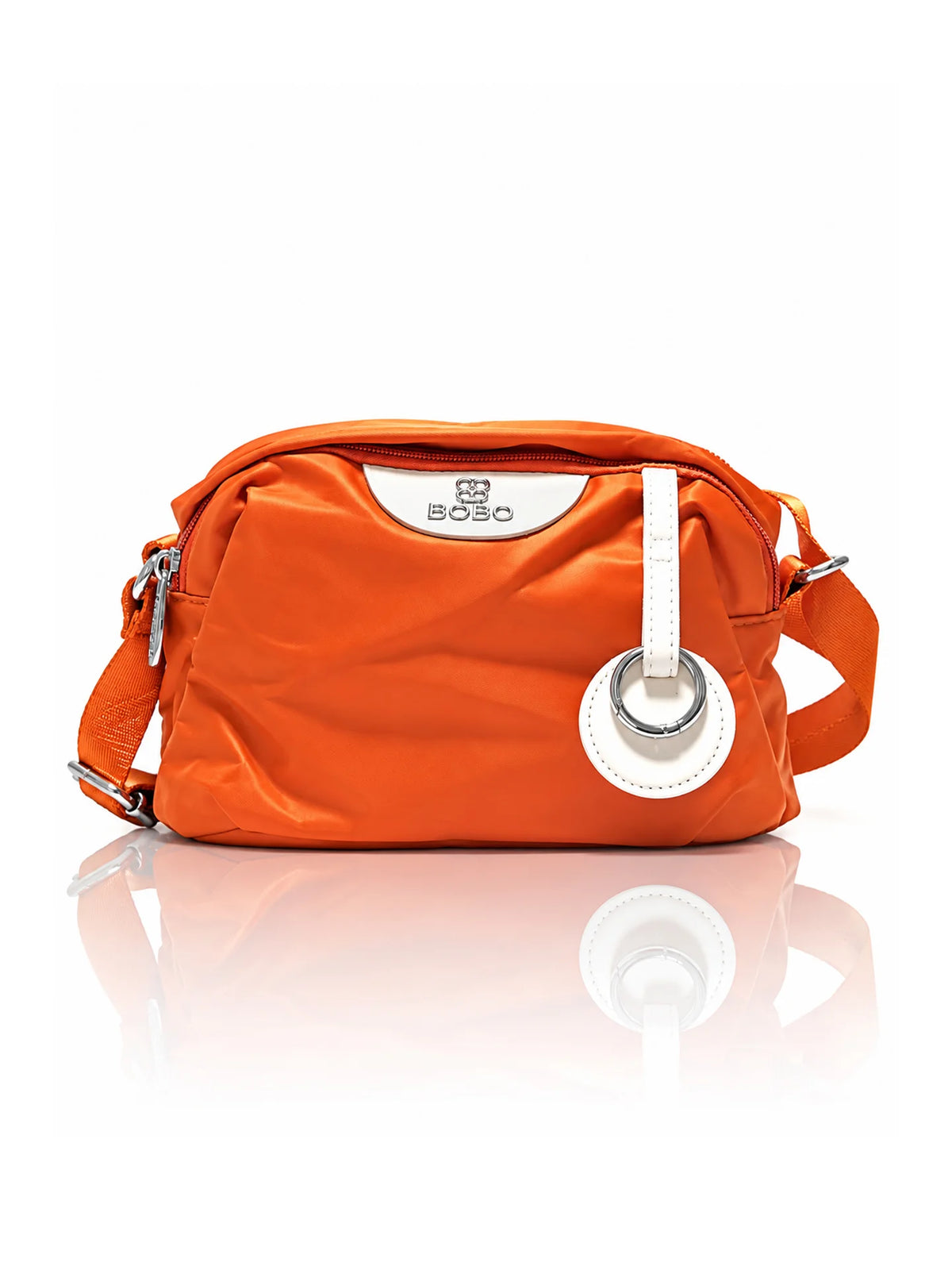 BOBO Orange Nylon Sling Bag - Daily Handbag