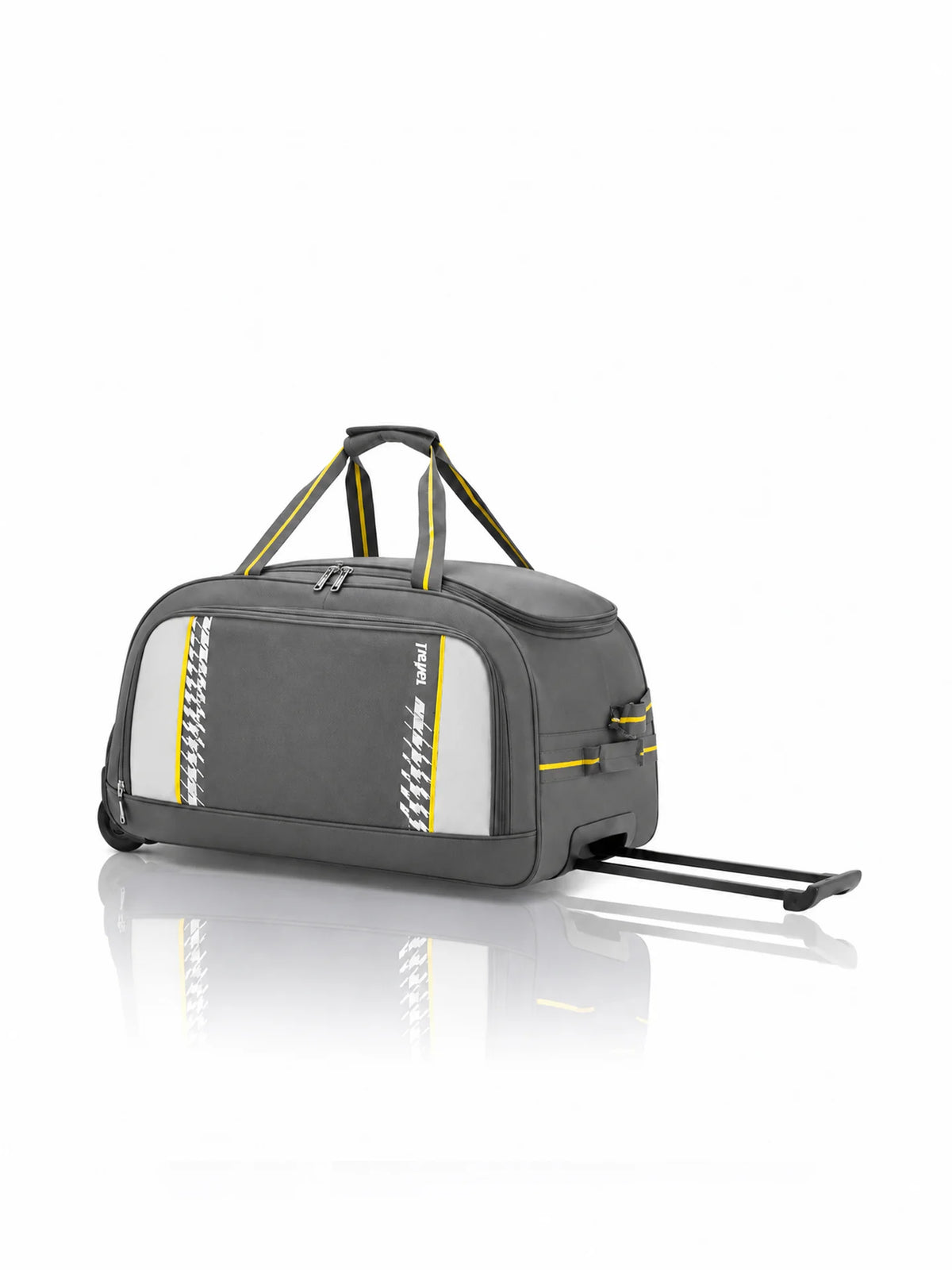 Safari Beamer Rolling Duffle Travel Bag - Grey