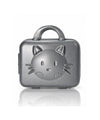Karry House Kids Hard Shell Vanity Travel Bag – Grey Cat