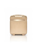 Champagne Gold Premium Textured Vanity Case - Medium