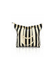 Striped Canvas Tote Bag for Women - Black Strip