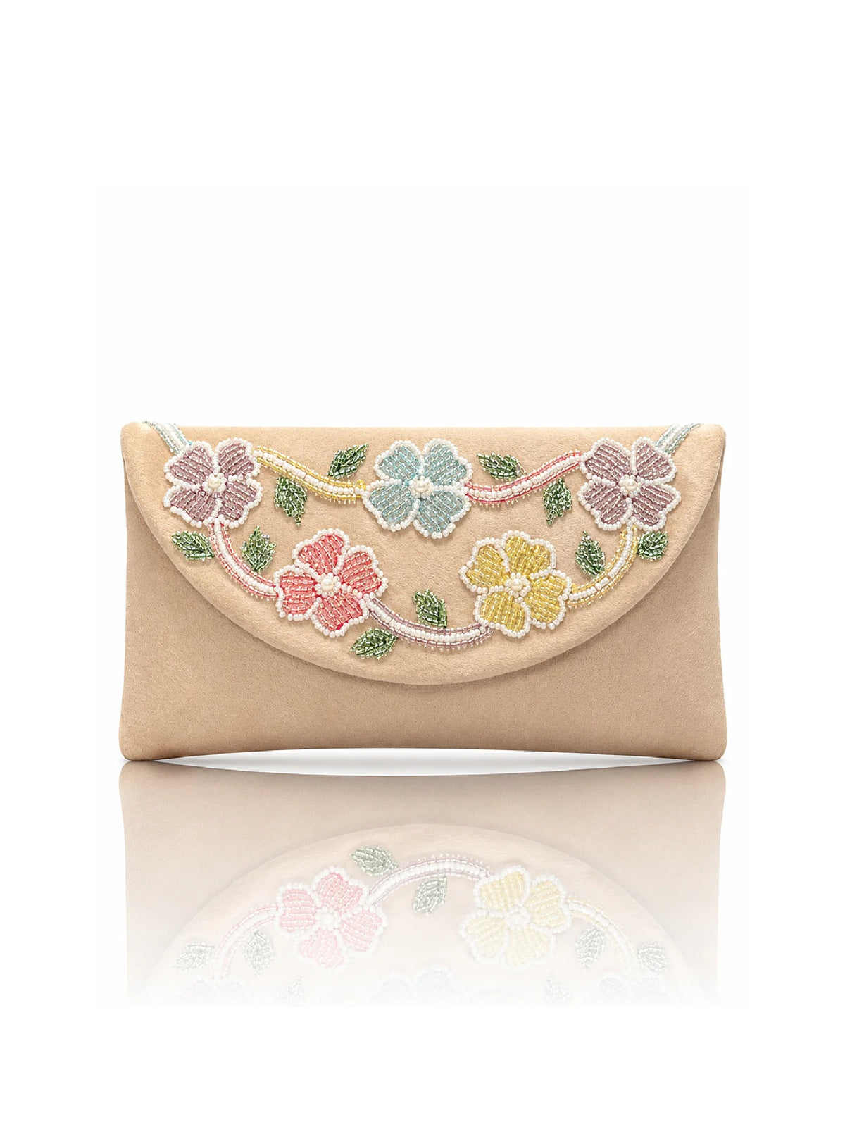 Floral Embroidered Envelope Clutch – Ethnic bag