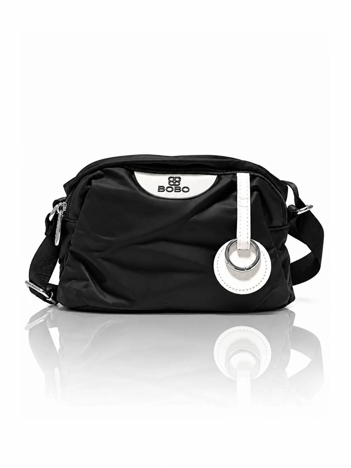 BOBO Black Nylon Sling Bag - Daily Handbag