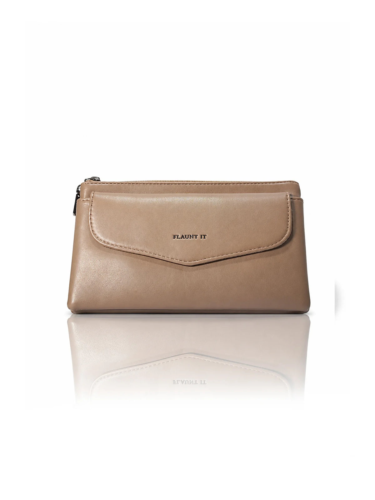 Women’s Daily Use Crossbody Handbag - Brown Purse