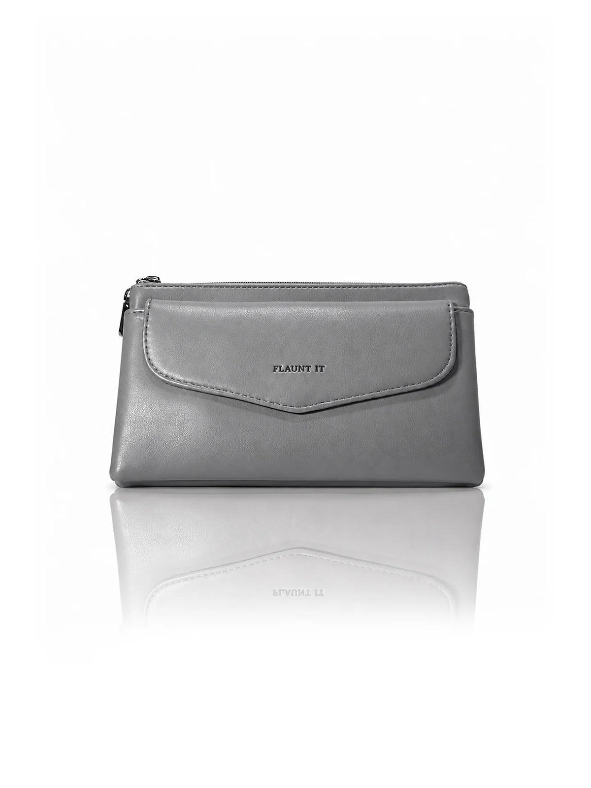 Women’s Daily Use Crossbody Handbag - Grey Purse