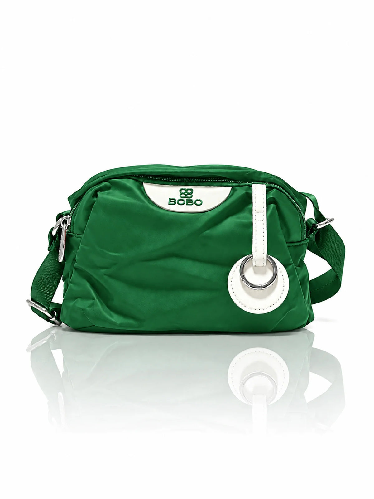 BOBO Green Nylon Sling Bag - Daily Handbag