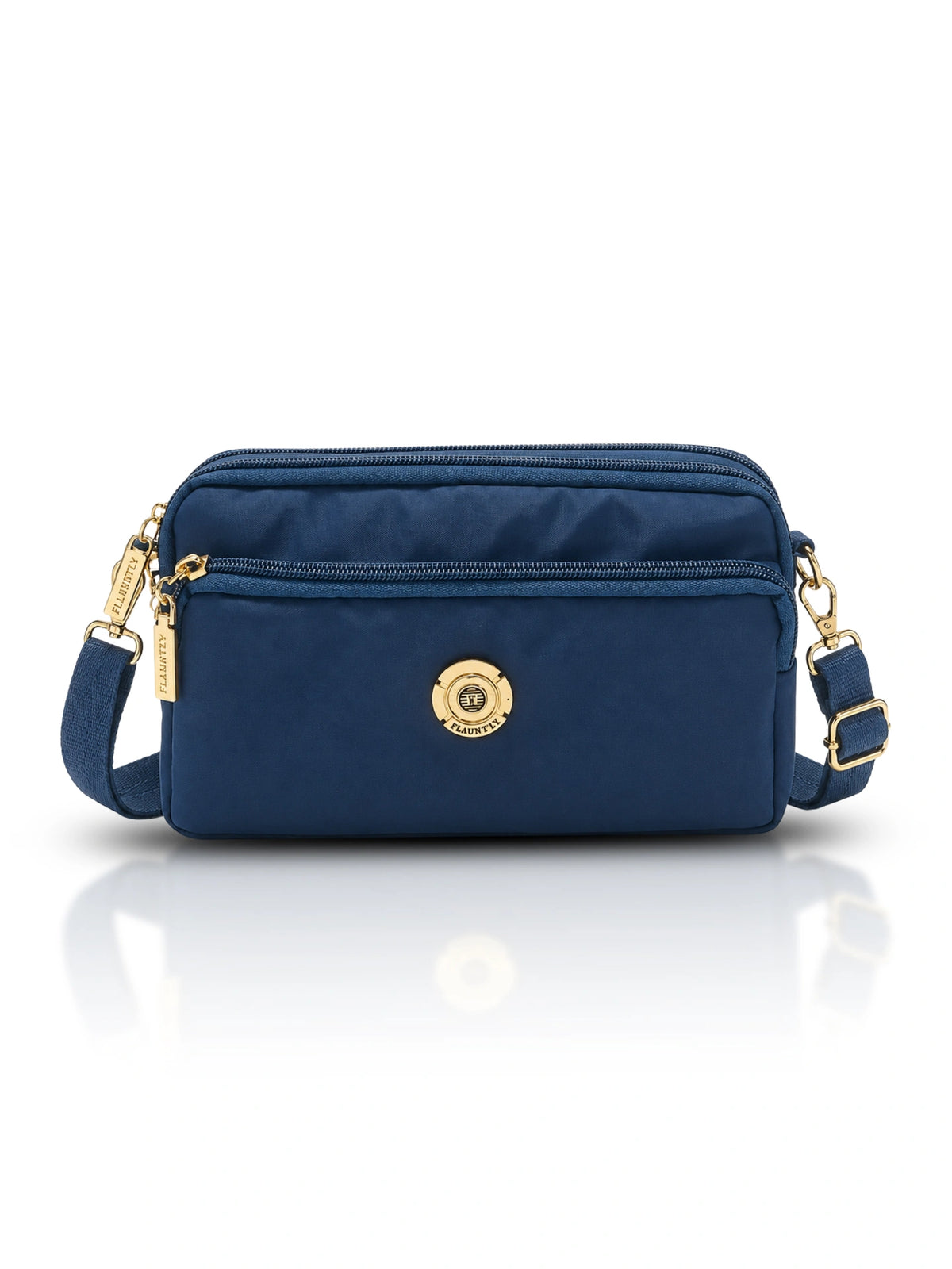 Stylish Fluänt Women’s Sling Bag – Blue Crossbody Bag