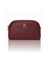Premium Textured Crossbody Sling Bag – Wine