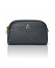 Premium Textured Crossbody Sling Bag – Black