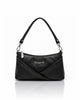 Women’s PU Leather Crossbody Shoulder Bag - Black