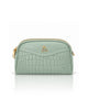 Premium Textured Crossbody Sling Bag – Mint Green