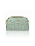 Premium Textured Crossbody Sling Bag – Mint Green