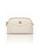 Premium Textured Crossbody Sling Bag – Off White