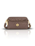Stylish Fluänt Women’s Sling Bag – Brown Crossbody Bag