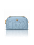 Premium Textured Crossbody Sling Bag – Sky Blue