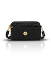 Stylish Fluänt Women’s Sling Bag – Black Crossbody Bag