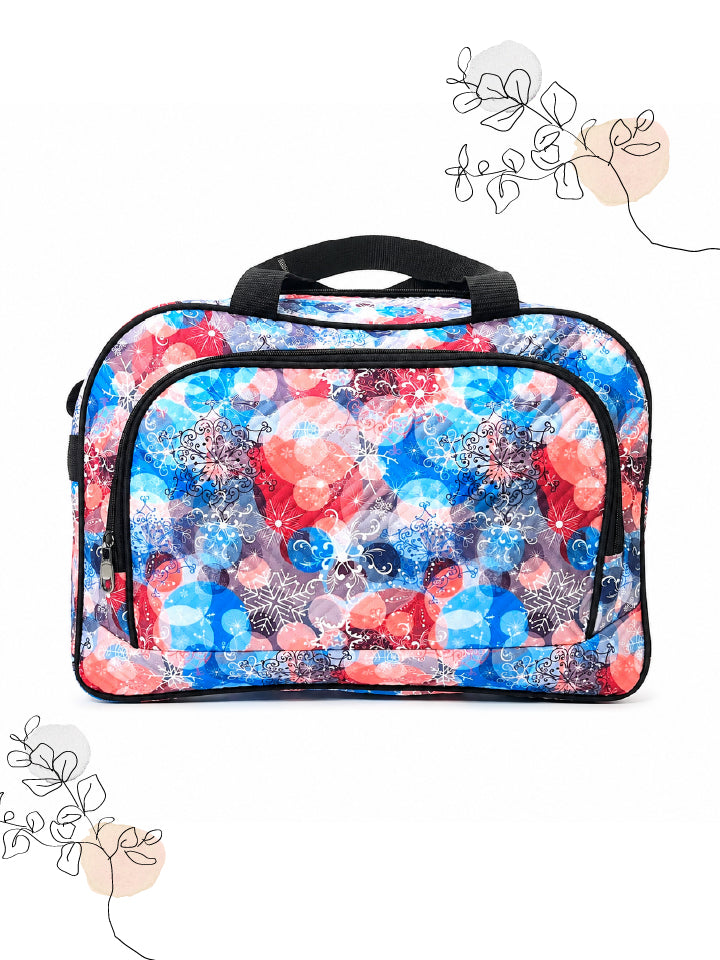 Karry House Foldable Zippered Travel Bag Blue