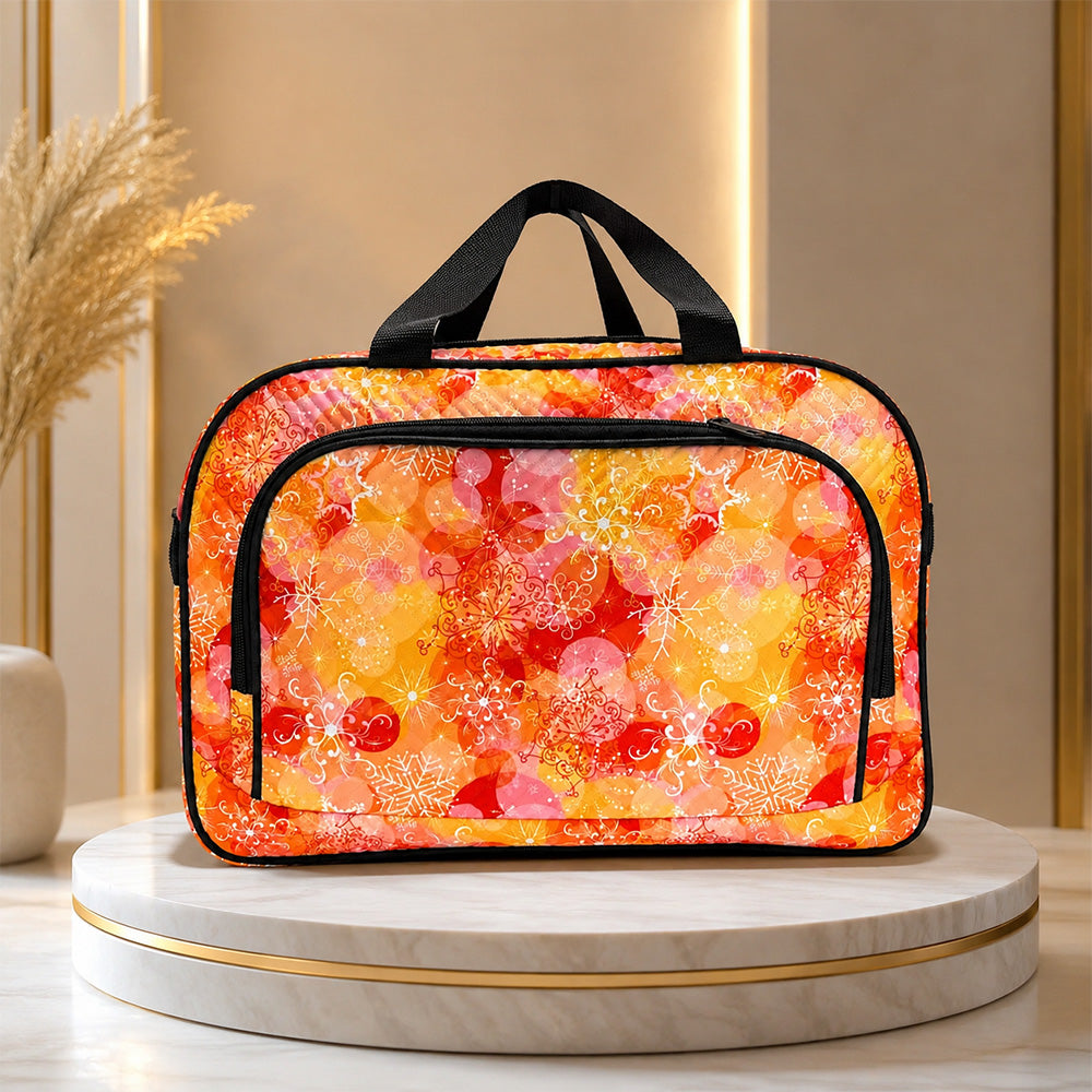 Karry House Foldable Zippered Travel Bag Orange