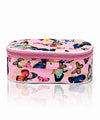 Butterfly Print Cosmetic Pouch – Pink Makeup Bag