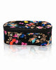 Butterfly Print Cosmetic Pouch – Black Makeup Bag