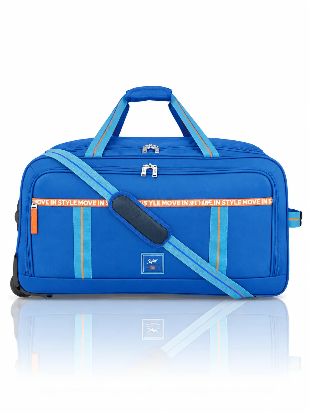 Karry House Skybags Strolley Duffel Bag – Blue 73L