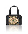Karry House Floral Ladies Hand Purse – Black