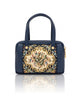 Karry House Floral Ladies Hand Purse – Navy Blue