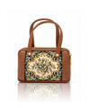 Karry House Floral Ladies Hand Purse – Brown